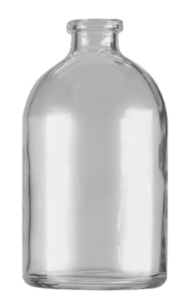 RLS 100ml Molded Clear Glass Serum Vials