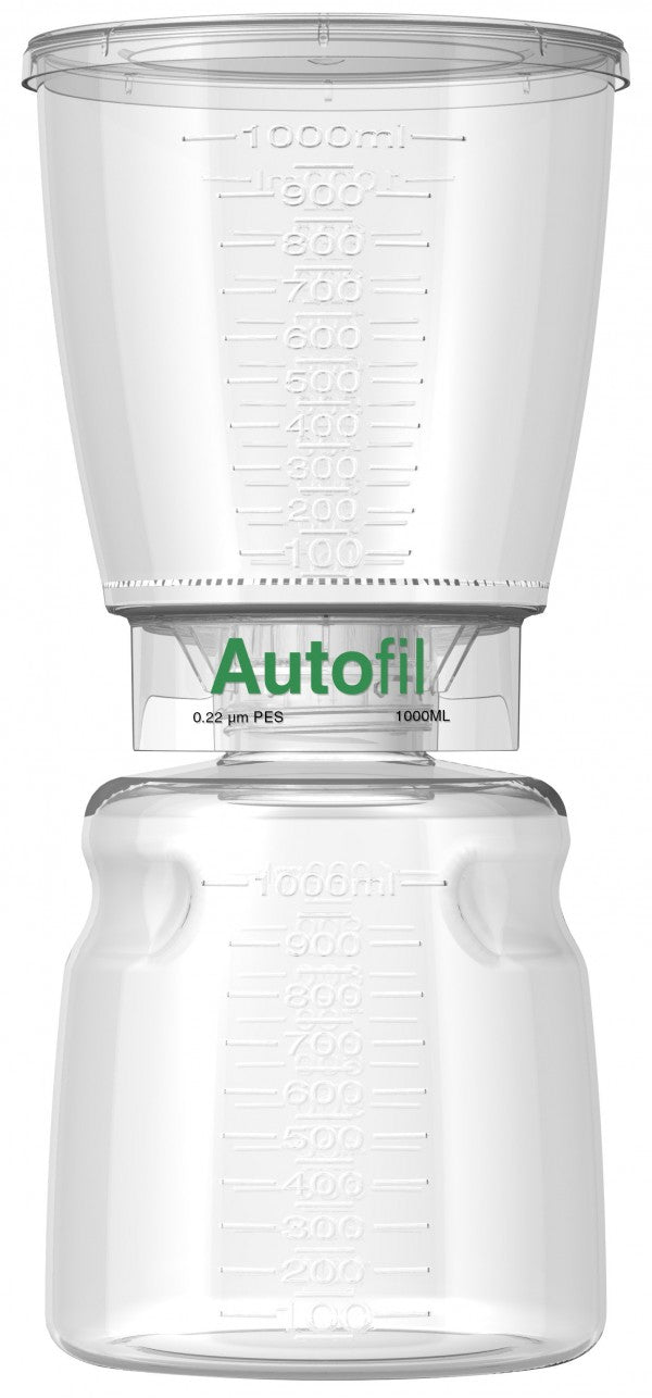 1000ml Autofil Full Assembly Filter System - 0.22 Pore Size - (Qty. 12)