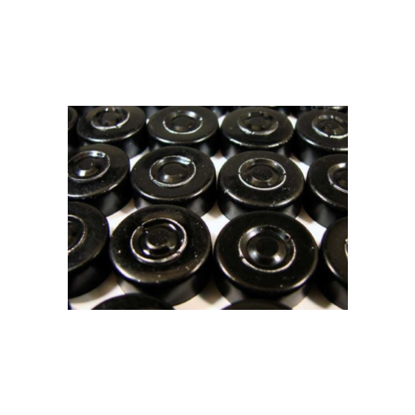 20mm Aluminum Seal - Black (Qty. 100)