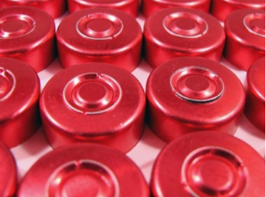 20mm Aluminum Seal - Anodized Red (Qty. 100)