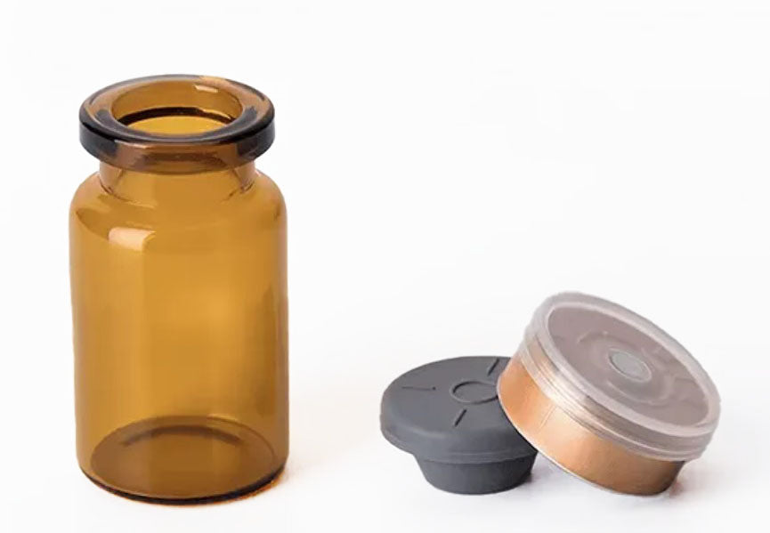 RLS 2ml Tubular Amber Glass Serum Vials, Qty. 1