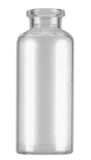 RLS 50ML Tubular Clear Glass Serum Vials