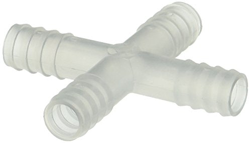 4-Way Connector, Polypropylene Connectors, for 6mm tubing