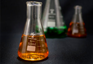 50 ML Glass Erlenmeyer Flask, Graduated, Narrow Neck, Qty. 12