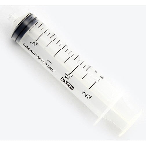 Exel 60ML / cc Luer Lock Syringe Only, BX/25