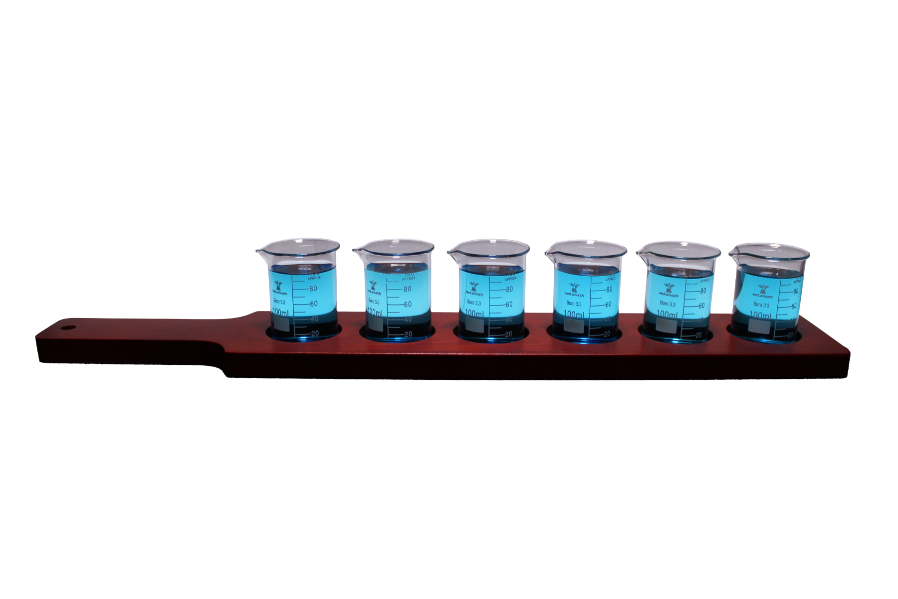 7-Piece Wine & Liquor Tasting Flight Chemistry Bar Set