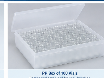 CyraLux Open Sterile Glass Vials — Product Catalog