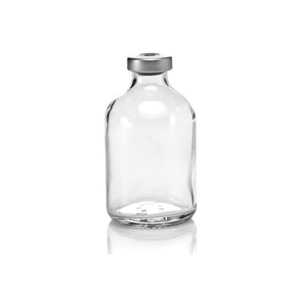 30ML Clear Sealed Sterile Glass Vial-Silver (Qty. 1)