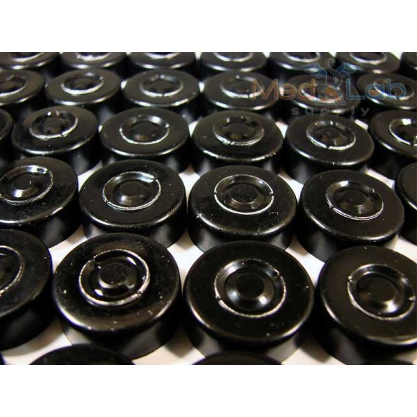 20mm Aluminum Seal - Black (Qty. 100)