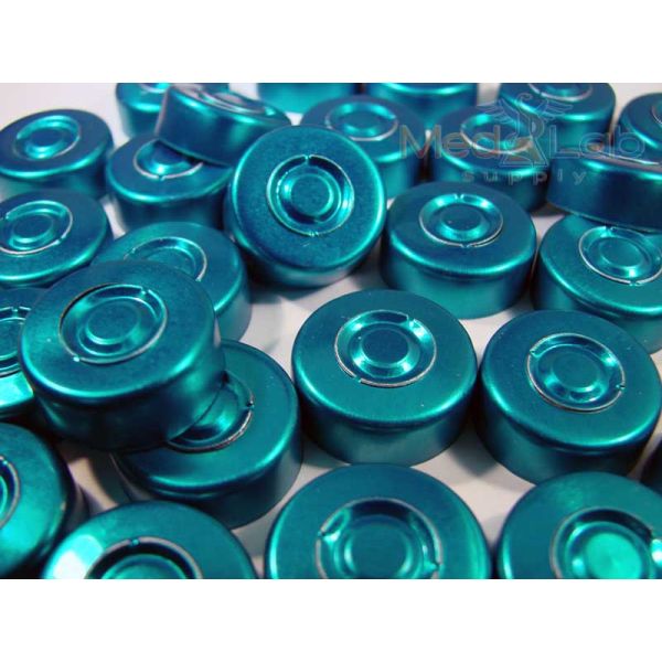 20mm Aluminum Seal, Anodized Blue (Qty. 1000)