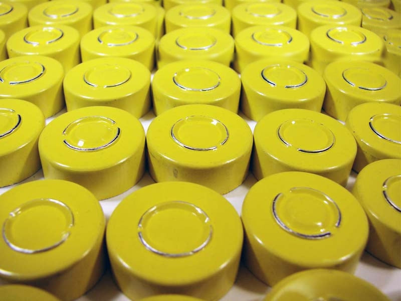 20mm Aluminum Seal - Yellow (Qty. 5000)