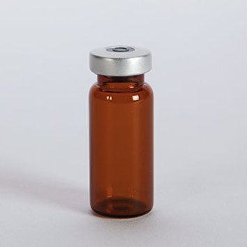 ALK 10ml Amber Sealed Sterile Glass Vial, Qty. 1