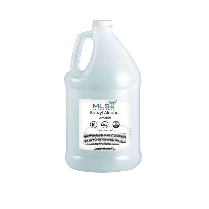 Benzyl Alcohol USP, NF, Pure Grade, 1 gallon