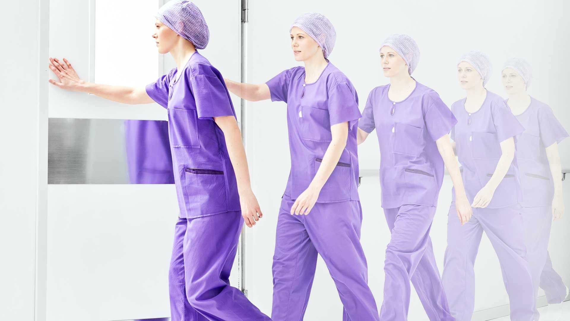 Barrier Wearing Apparel, Scrub Shirts, Slate Green, Large, Bag of 12