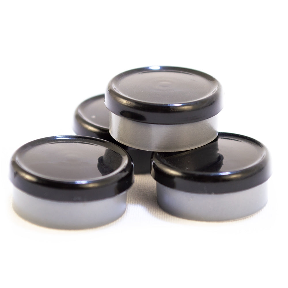 20mm Dual Tone Flip Top Seal (Black/Charcoal) Qty.25