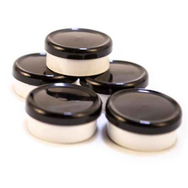 20mm Dual Tone Flip Top Seal (Black/White) Qty.25