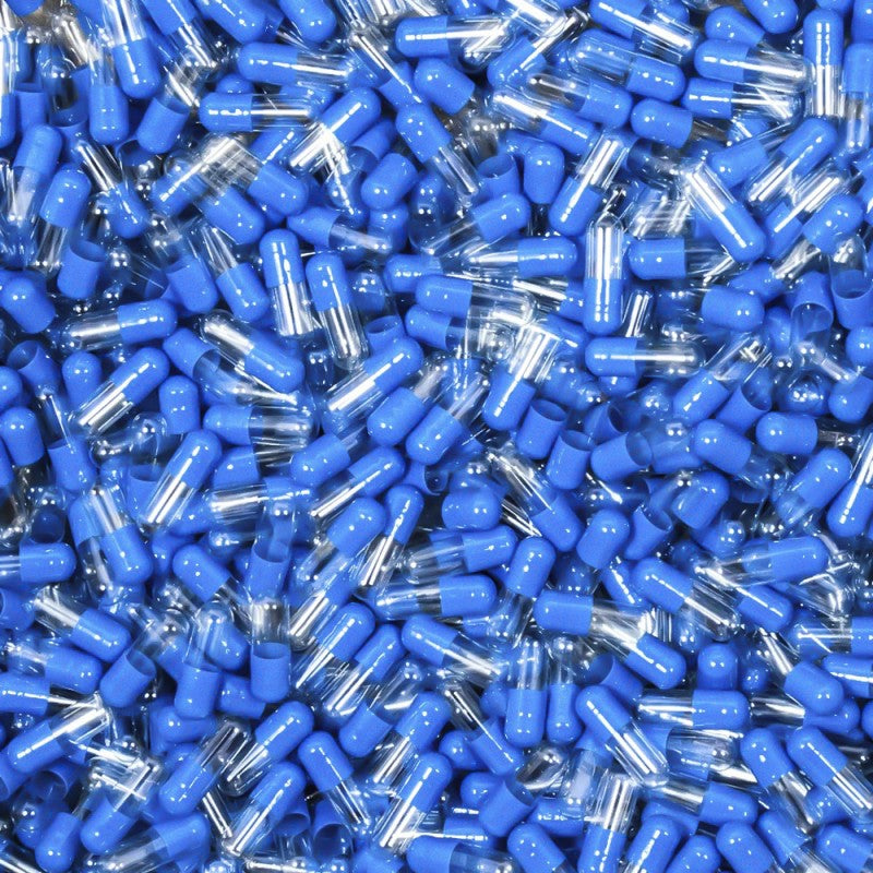 Size 4 Empty Gelatin Capsules (please click view all color options)