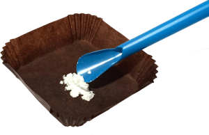 SmartBoats™ Paper Weighing Boats, Brown, Small, Qty. 100