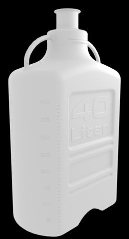 40L (10 Gal), PP, Carboy with 3" Sanitary Top