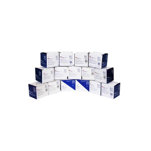 CarePoint Poly Hub Sterile Needle 25g x 1", Box of 100