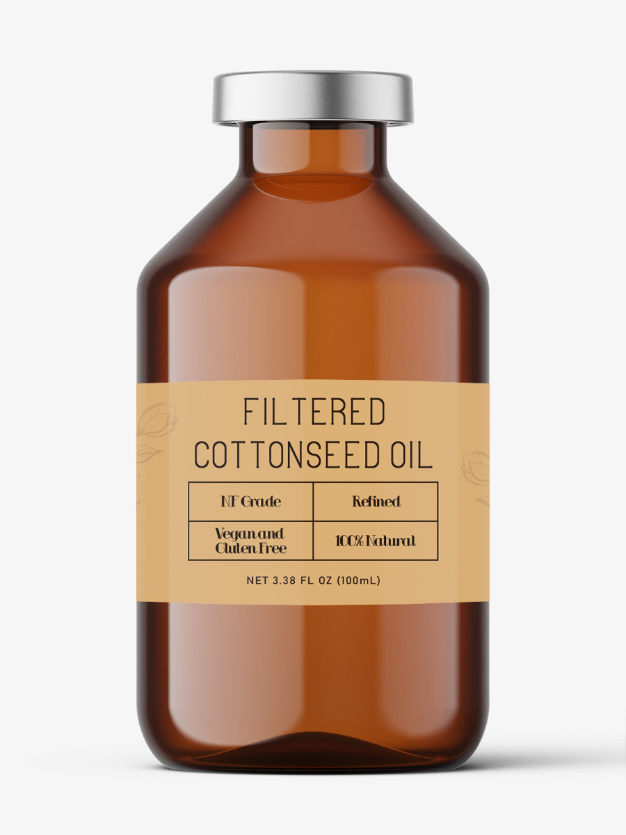Filtered Cottonseed NF Oil, 100ml