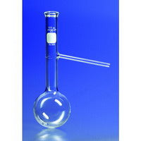 125ml, Distilling Flask, Round, Bottom, Borosilicate Glass (Qty. 1)