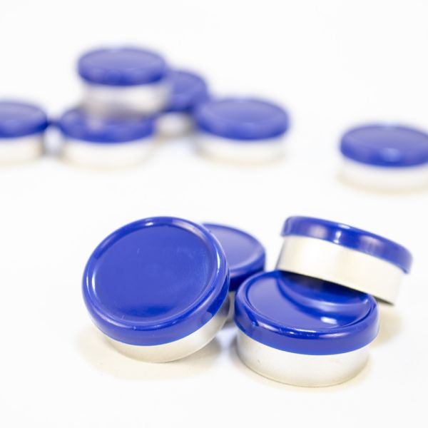 20mm Flip Top Aluminum Seal - Blue dark (Qty. 5000)