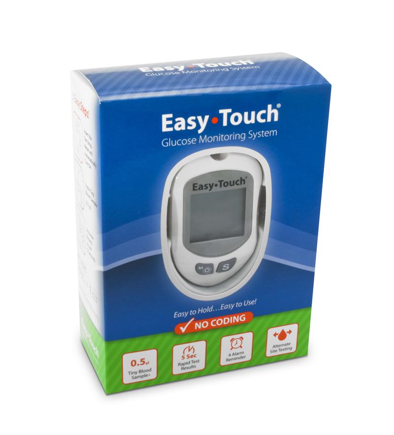 Easy Touch Glucose Monitoring System, Model 807001
