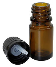 50ml Empty Amber Glass Vial with Euro-Dropper & Screw Cap