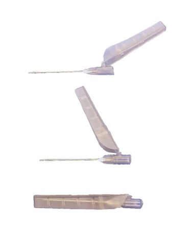 Exel Sterile Safety Hypodermic Needles, Box of 100