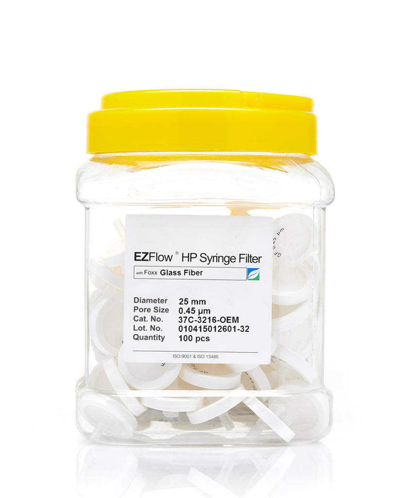 Foxx Life Science Glass Fiber Filter, 25mm, .45um