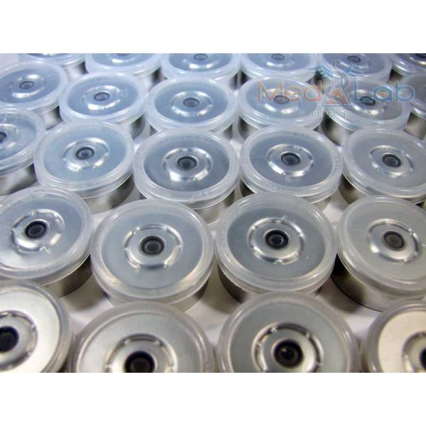 20mm Flip Top Aluminum Seal - Translucent Clear (Qty. 100)