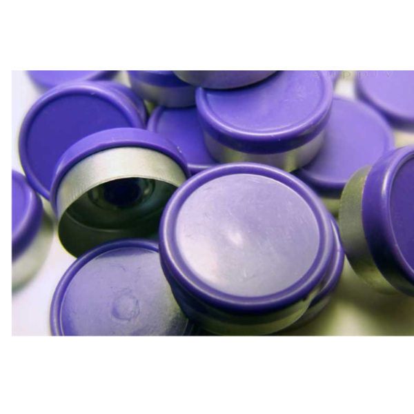 20mm Flip Top Aluminum Seal - Violet (Qty. 5000)