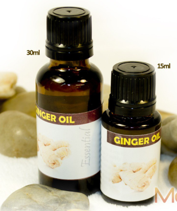 Ginger Pure Essential Oil 30ml, By Vale of Eden