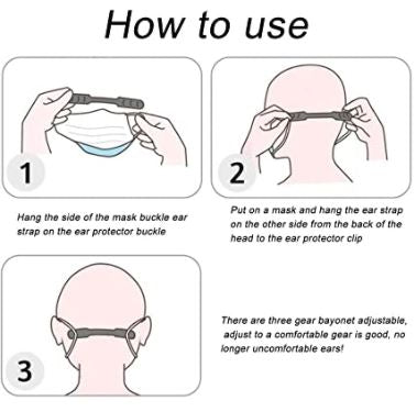 Standard Mask Mate custom fits masks to any size face, including children