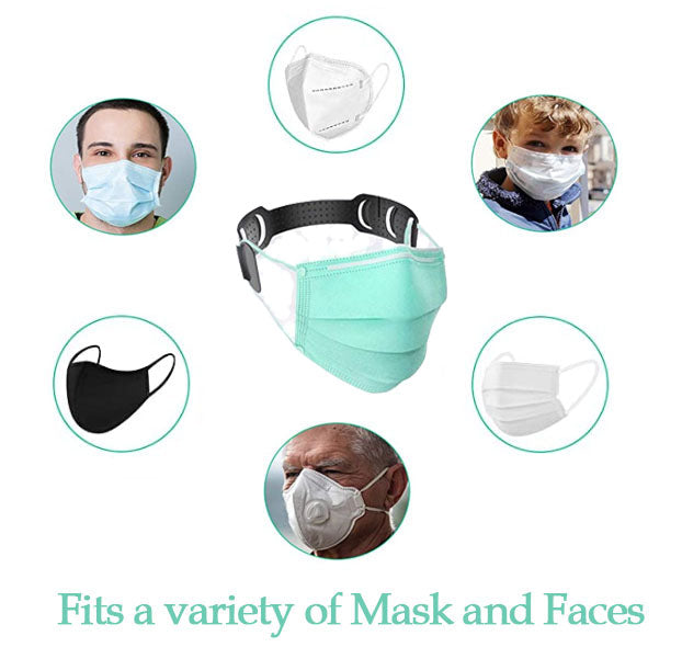 Standard Mask Mate custom fits masks to any size face, including children