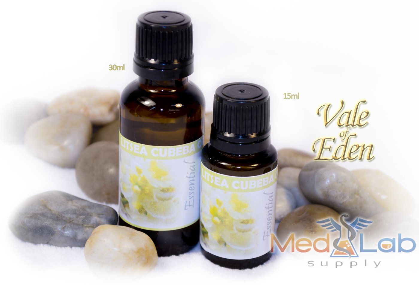 Litsea Cubeba Pure Essential Oil 30ML, By Vale of Eden