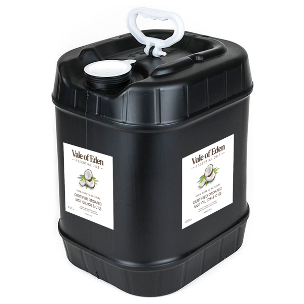 Organic MCT Oil, Non-GMO, 5 Gallons