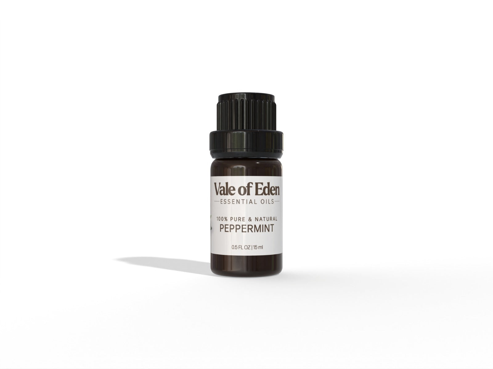 Peppermint Pure Essential Oil 0.5 fl oz/15ml, By Vale of Eden