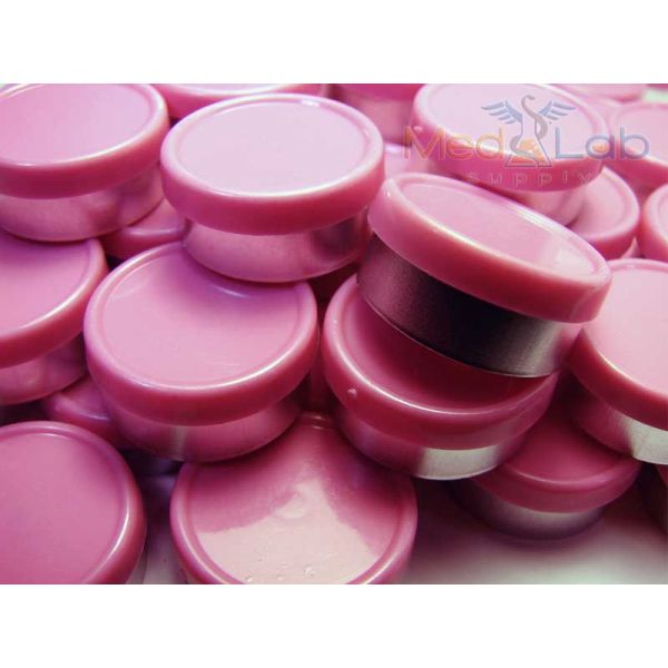 20mm Flip Top Aluminum Seal - Pink (Qty. 100)