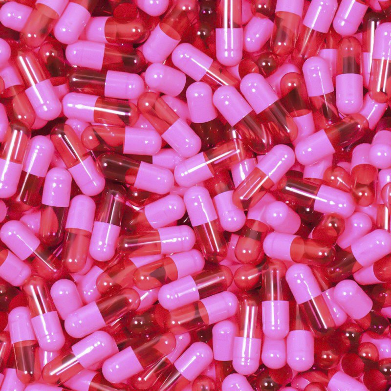Empty Gelatin Capsules Size 00 Translucent Pink/Pink (Bag of 500)