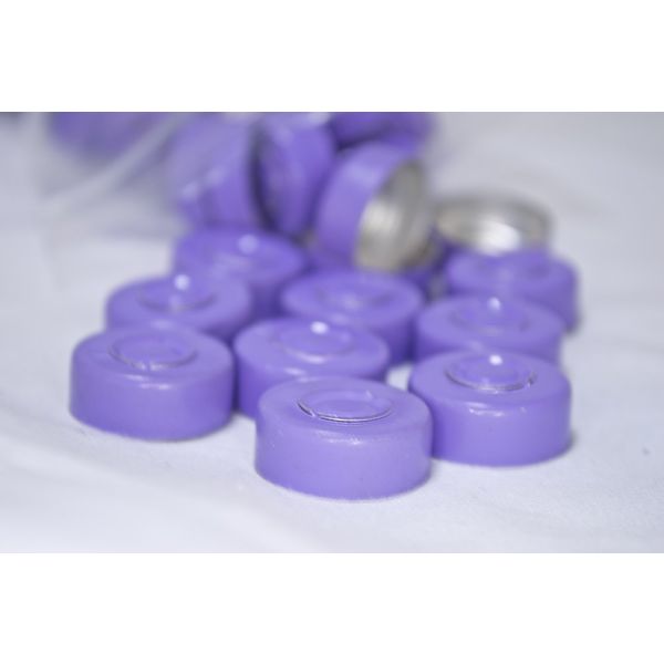 20mm Aluminum Seal - Violet (Qty. 100)
