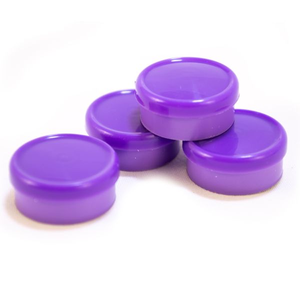 20mm Dual Tone Flip Top Seal (Violet/Violet) Qty. 1000