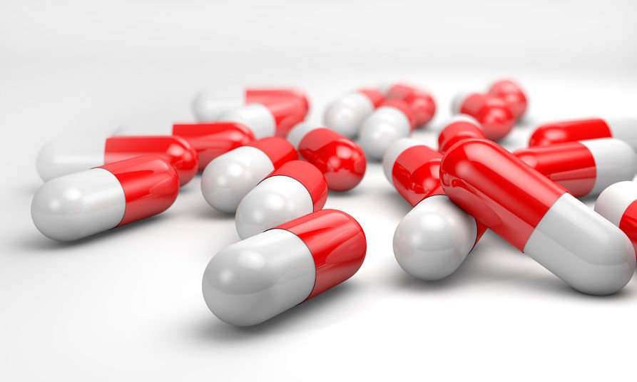 Red/White Empty Gelatin Capsules, Size 00 (2500 count) in Resealable Stand up pouch