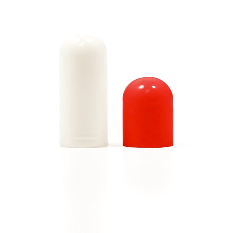 Red/White Empty Gelatin Capsules, Size 000, Qty. 500