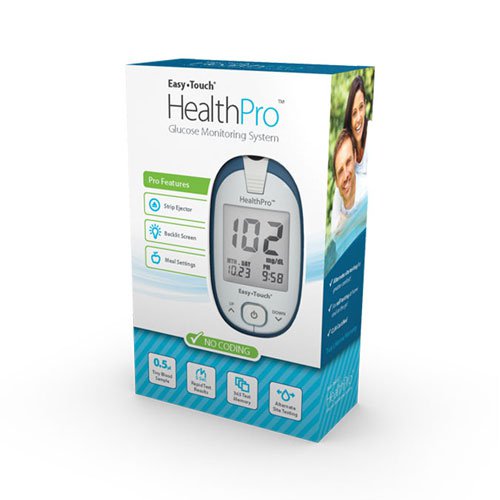 Easy Touch HealthPro Glucose Monitoring System, 809001