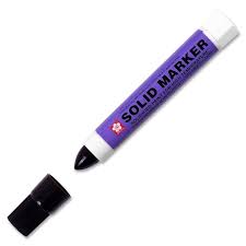 Solid Marker - Solidified Paint for High Temperature - Black
