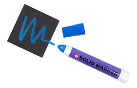 Solid Marker - Solidified Paint for High Temperature - Blue