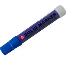 Solid Marker - Solidified Paint for High Temperature - Blue