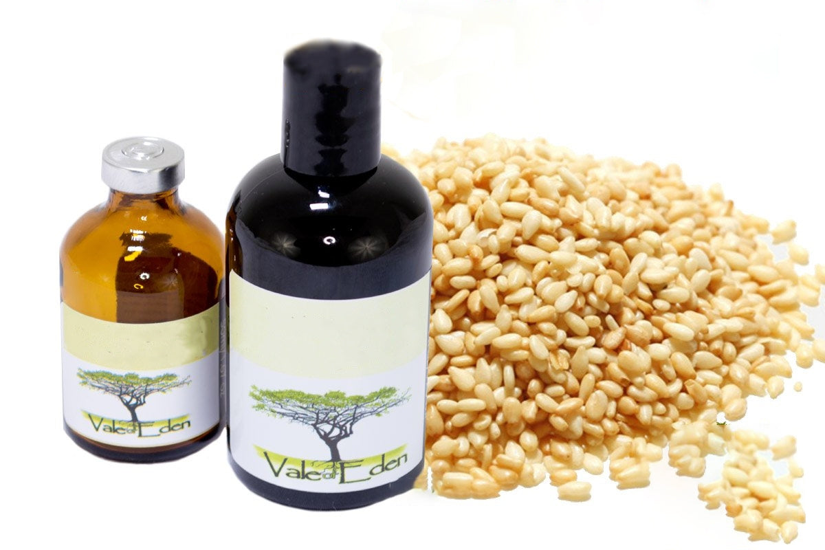 Filtered Sesame Oil, Certified Virgin Organic, 100ml
